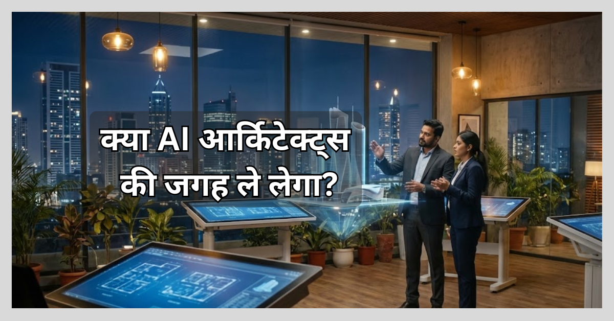 क्या AI आर्किटेक्ट्स की जगह ले लेगा? 2026 का सच और भविष्य की संभावनाएं